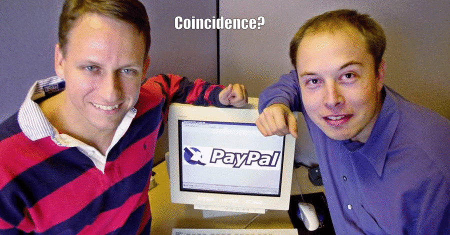 coincidence? Thiel and Musk as Shredder and Krang